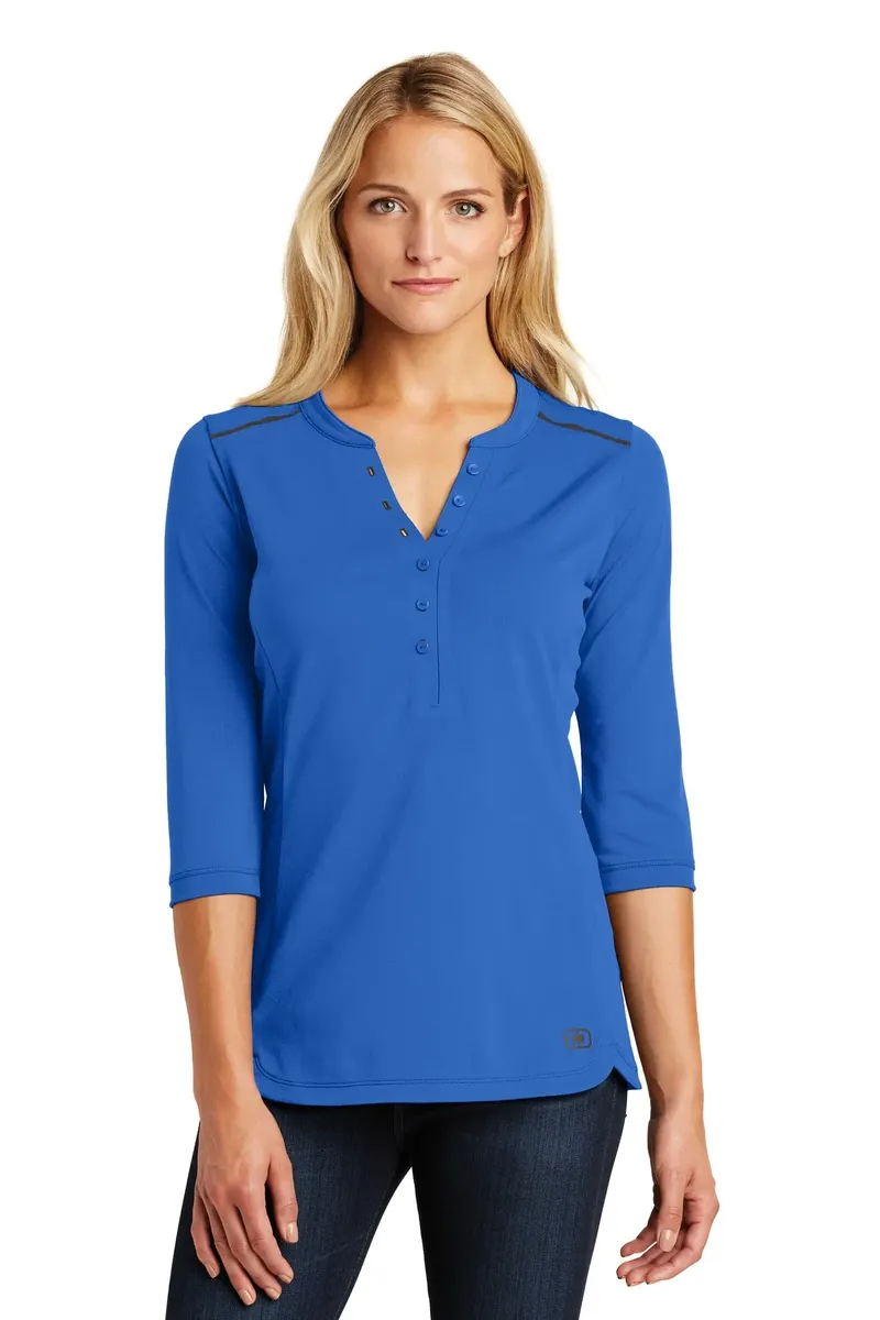 OGIO ® Ladies Fuse Henley. LOG132 - additional view 1