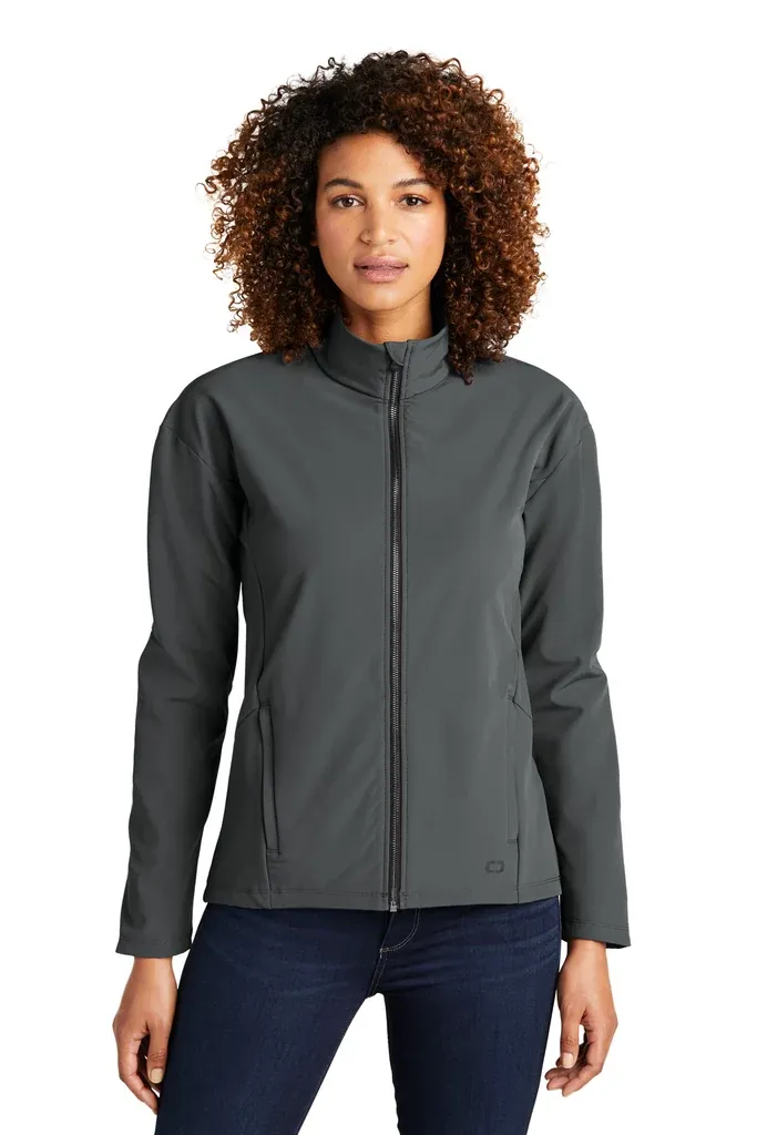 OGIO® Women's Commuter Full-Zip Soft Shell LOG755 - additional view 1