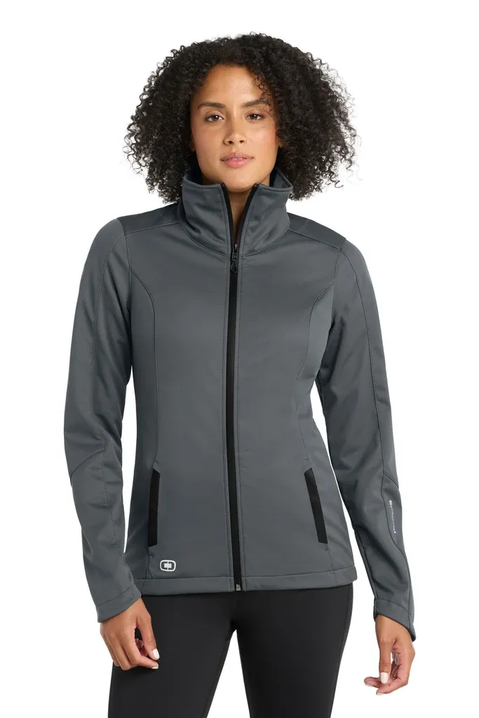 OGIO® Women's Crux Soft Shell. LOE720 - additional view 1