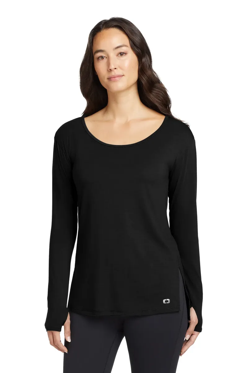 OGIO ® Women's Luuma Long Sleeve Tunic. LOG802 - additional view 1