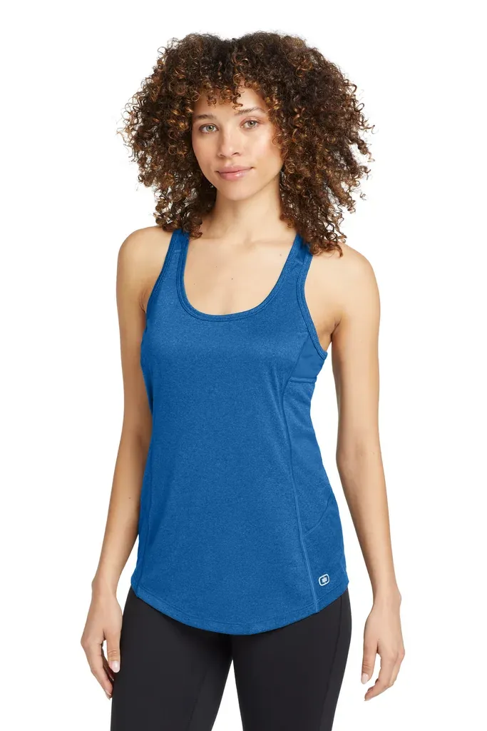 OGIO® Women's Racerback Pulse Tank. LOE322 - additional view 1