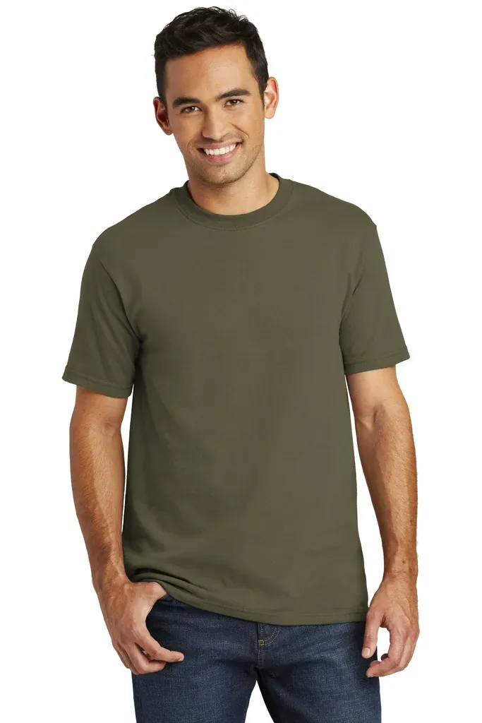 DISCONTINUED Port & Company® - All-American Tee. USA100 - additional view 2