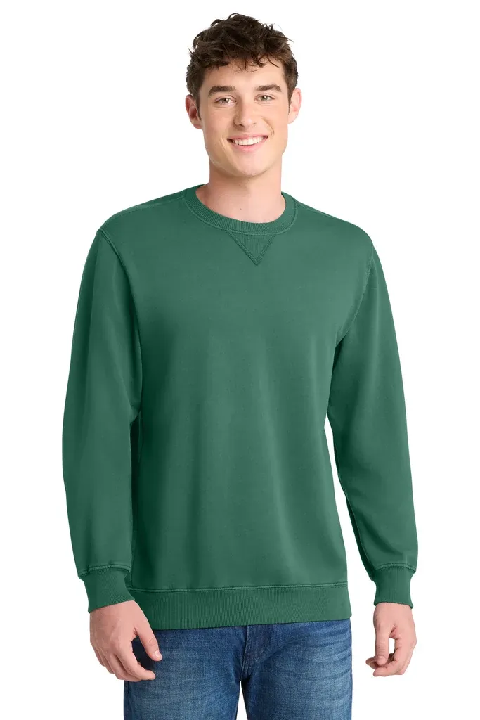 Port & Co Beach Wash® Garment-Dyed Crewneck Sweatshirt PC098 - additional view 14