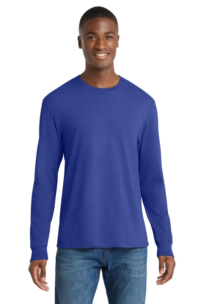 Port & Co Beach Wash® Garment-Dyed Long Sleeve Tee PC099LS - additional view 20