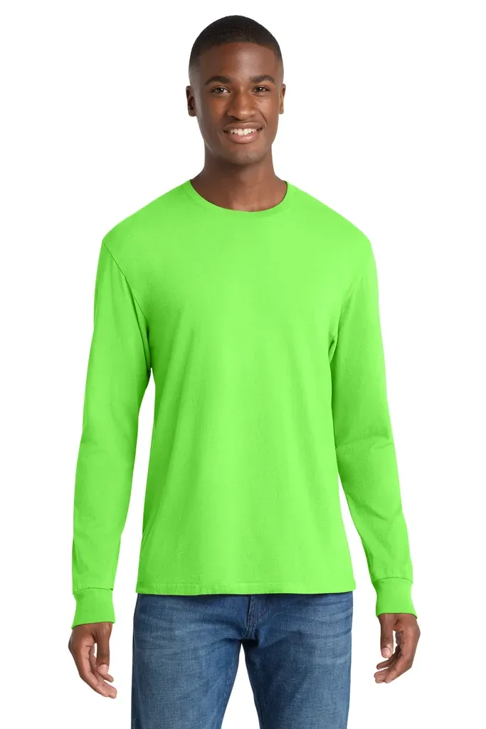 Port & Co Beach Wash® Garment-Dyed Long Sleeve Tee PC099LS - additional view 17