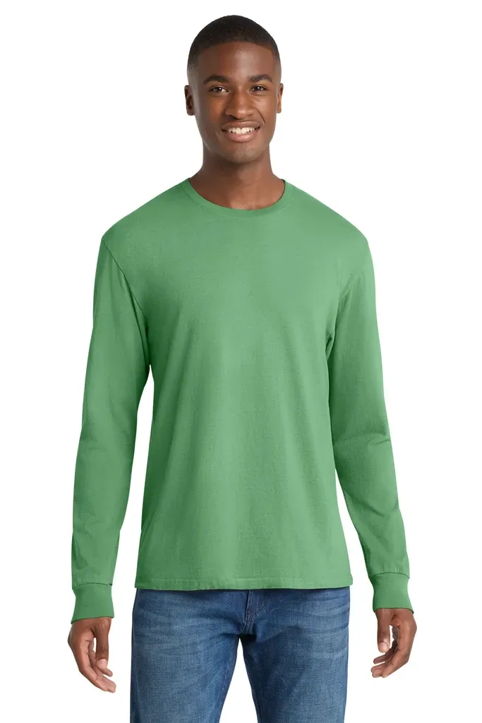 Port & Co Beach Wash® Garment-Dyed Long Sleeve Tee PC099LS - additional view 23