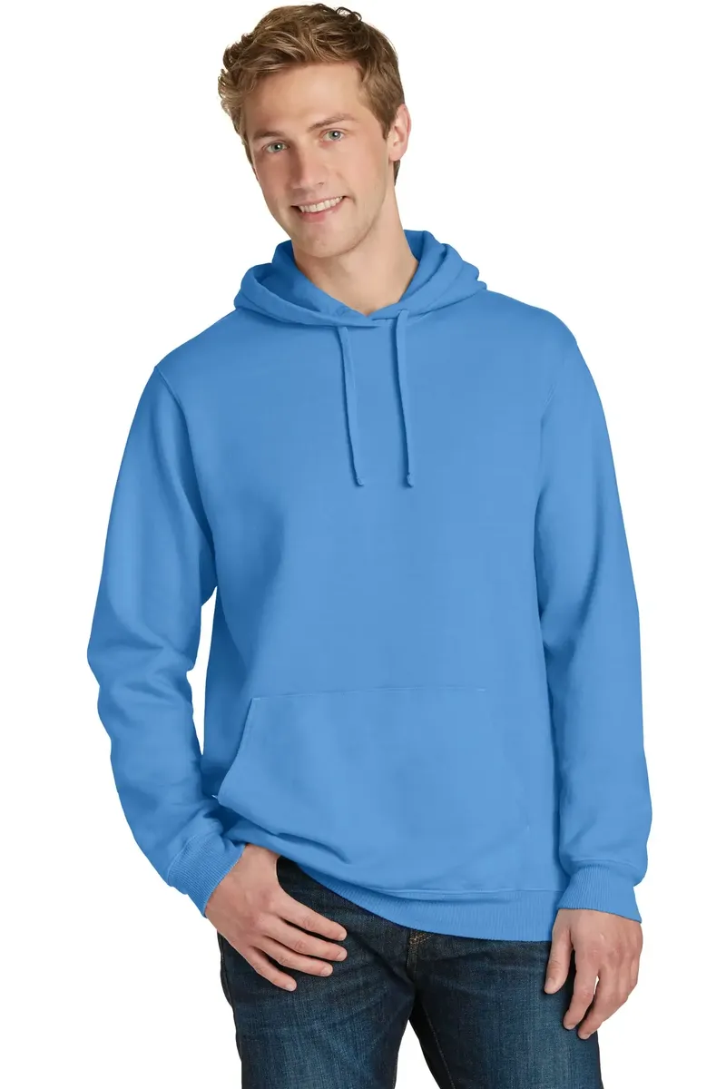 Port & Co Beach Wash® Garment-Dyed Pullover Hooded Sweatshirt. PC098H - additional view 8