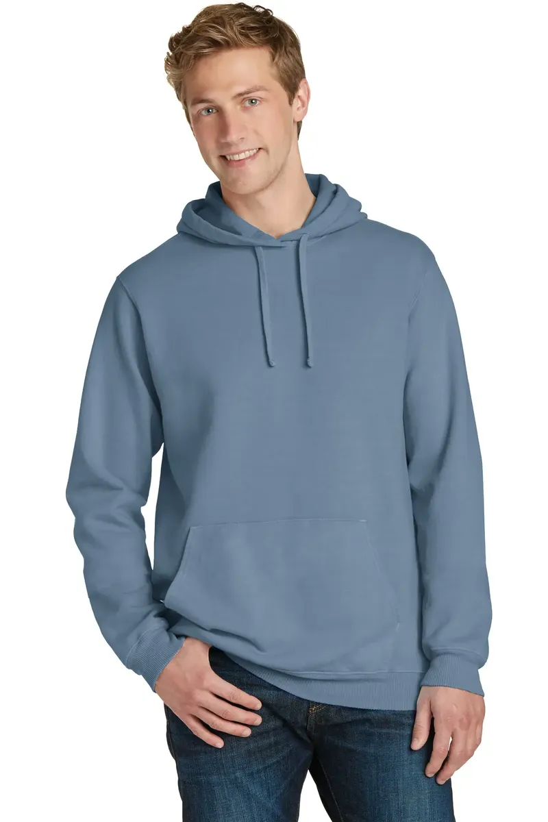 Port & Co Beach Wash® Garment-Dyed Pullover Hooded Sweatshirt. PC098H - additional view 3