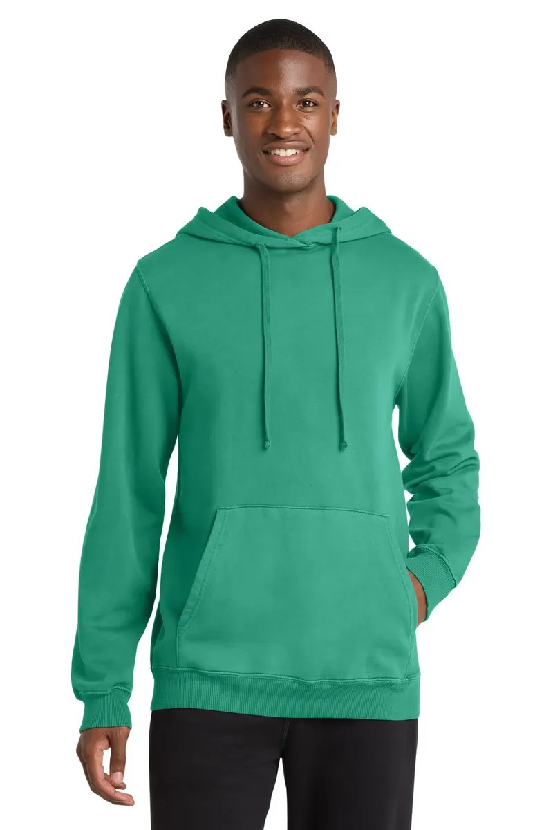 Port & Co Beach Wash® Garment-Dyed Pullover Hooded Sweatshirt. PC098H - additional view 15