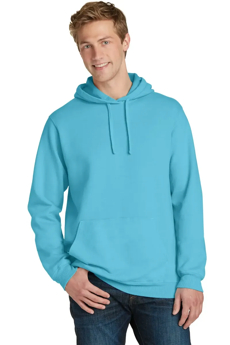 Port & Co Beach Wash® Garment-Dyed Pullover Hooded Sweatshirt. PC098H - additional view 9