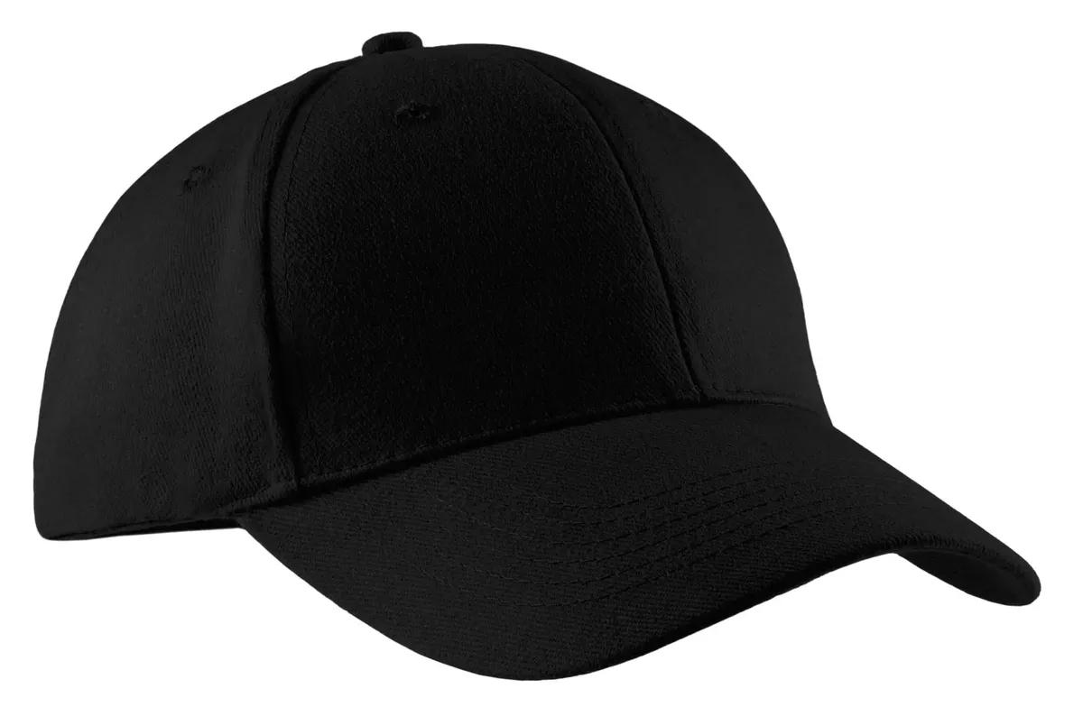 Port & Co Brushed Twill Cap.  CP82