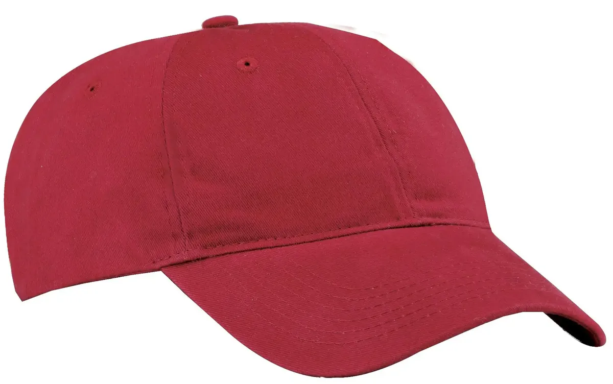Port & Co Brushed Twill Low Profile Cap.  CP77