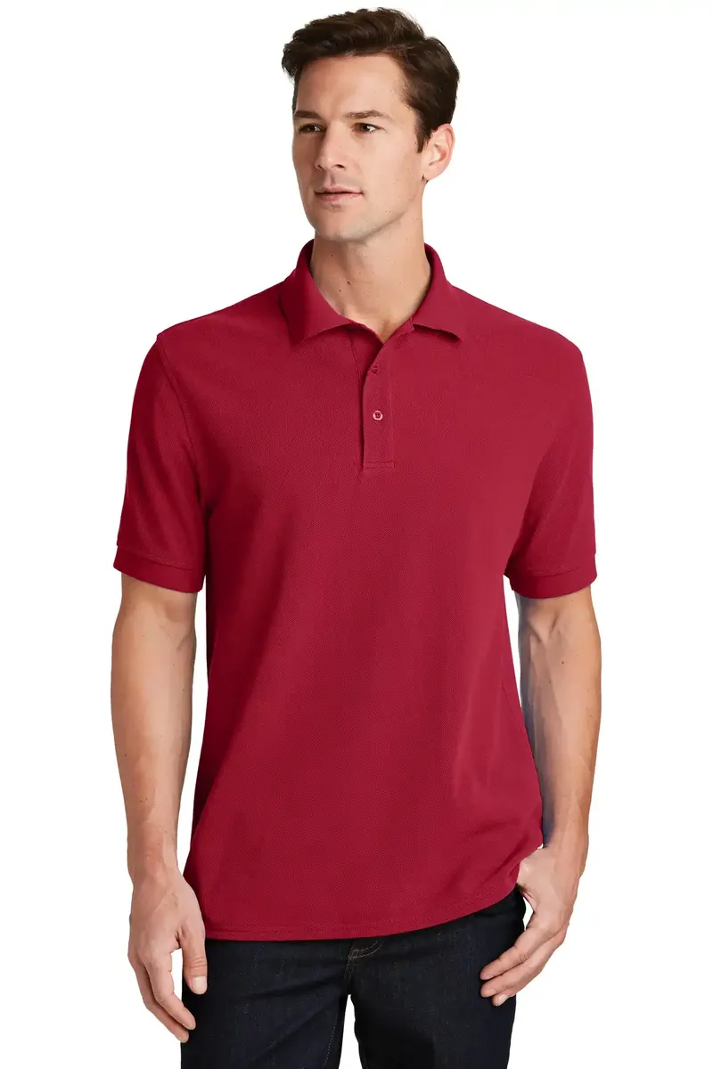 Port & Co Combed Ring Spun Pique Polo. KP1500 - additional view 6