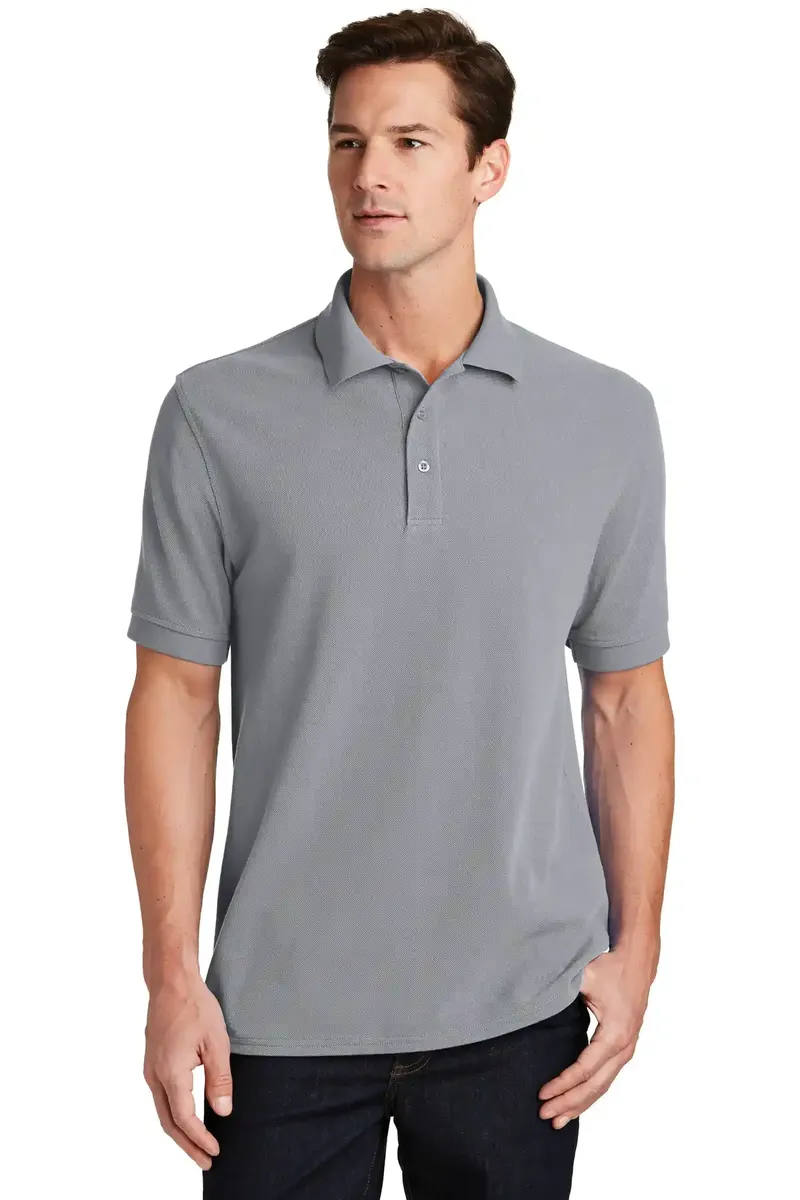 Port & Co Combed Ring Spun Pique Polo. KP1500 - additional view 4