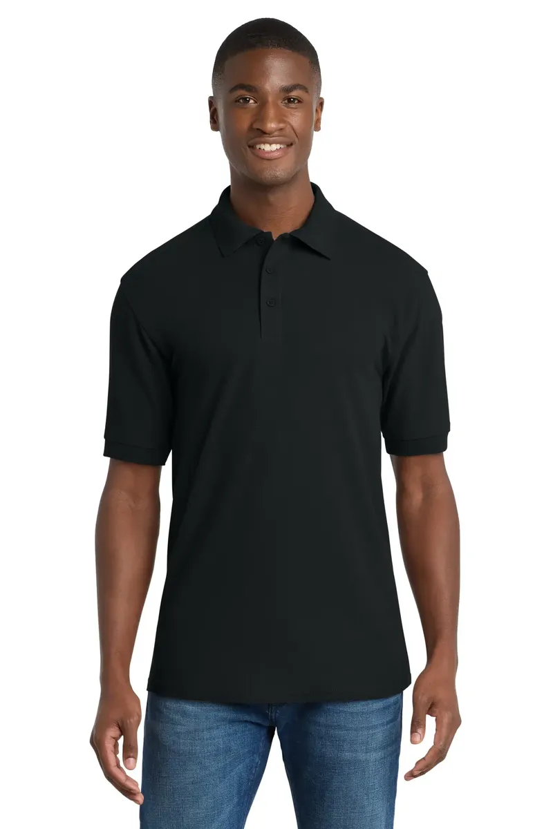Port & Co Core Blend Pique Polo. KP155
