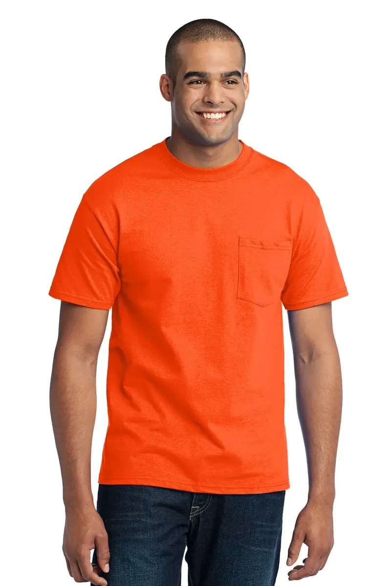 Port & Co Core Blend Pocket Tee. PC55P - additional view 13