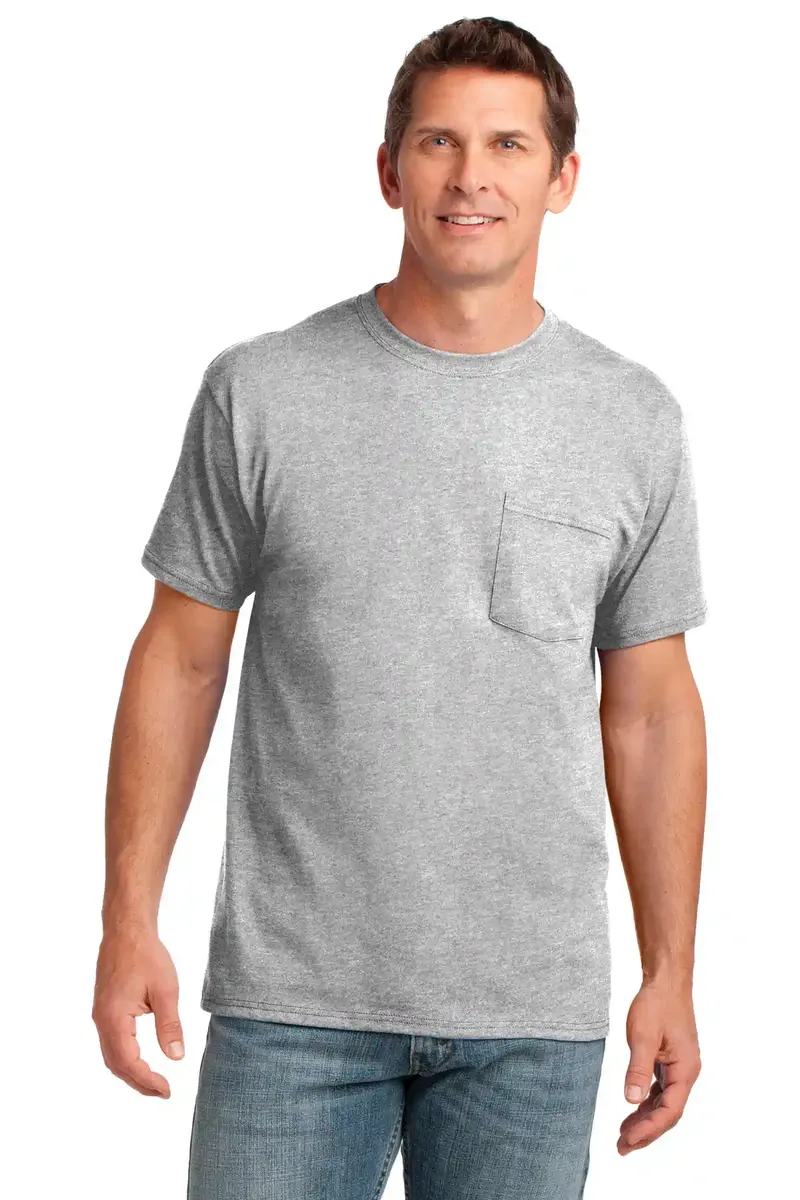 Port & Co Core Cotton Pocket Tee. PC54P - additional view 14