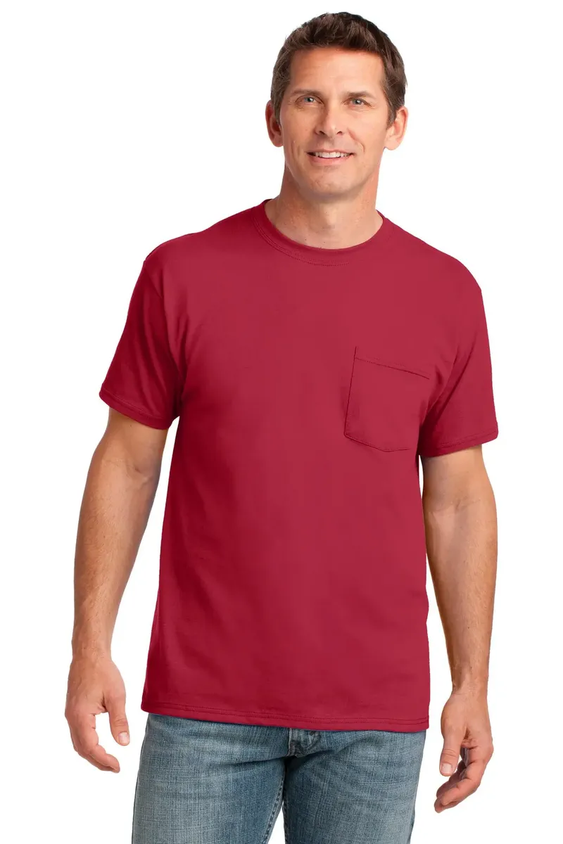 Port & Co Core Cotton Pocket Tee. PC54P - additional view 8