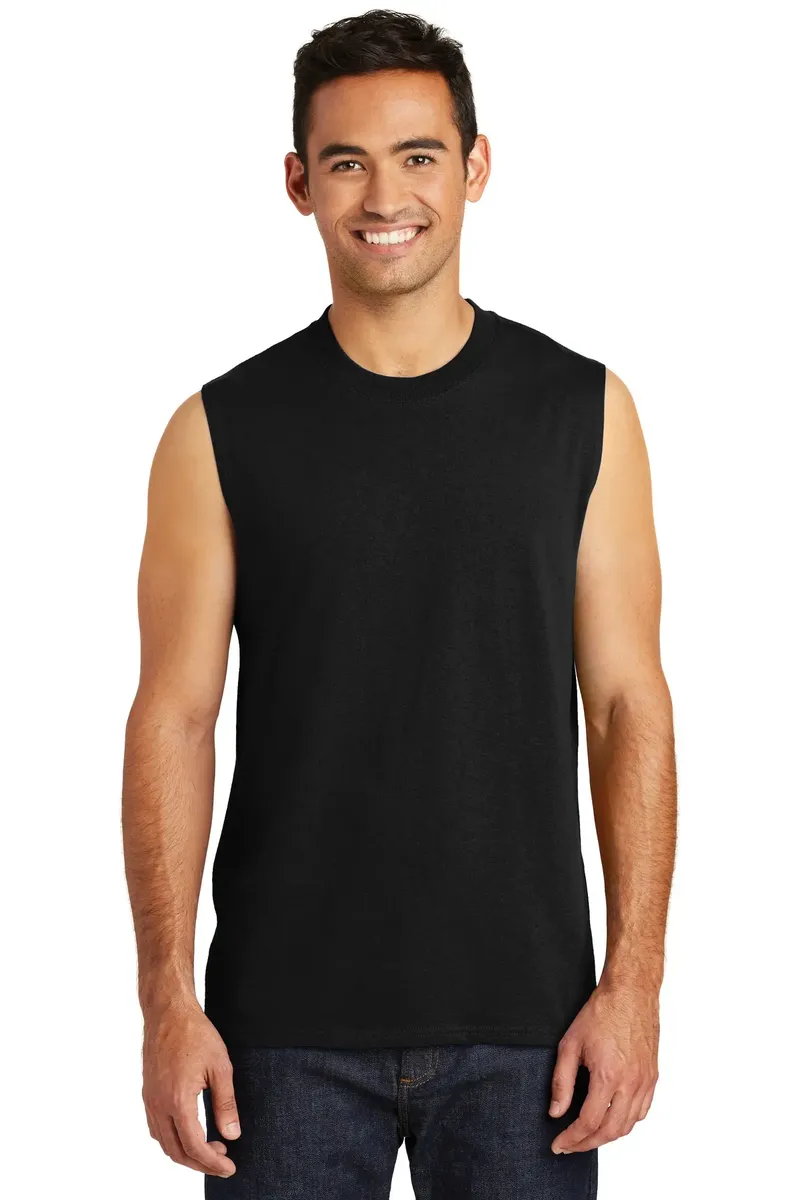 Port & Co Core Cotton Sleeveless Tee. PC54SL - additional view 3