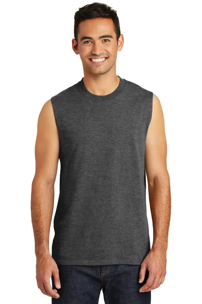 Port & Co Core Cotton Sleeveless Tee. PC54SL - additional view 6