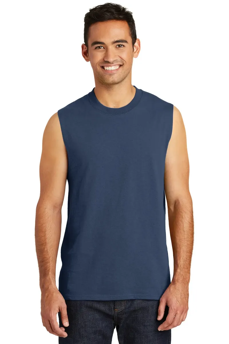 Port & Co Core Cotton Sleeveless Tee. PC54SL - additional view 4