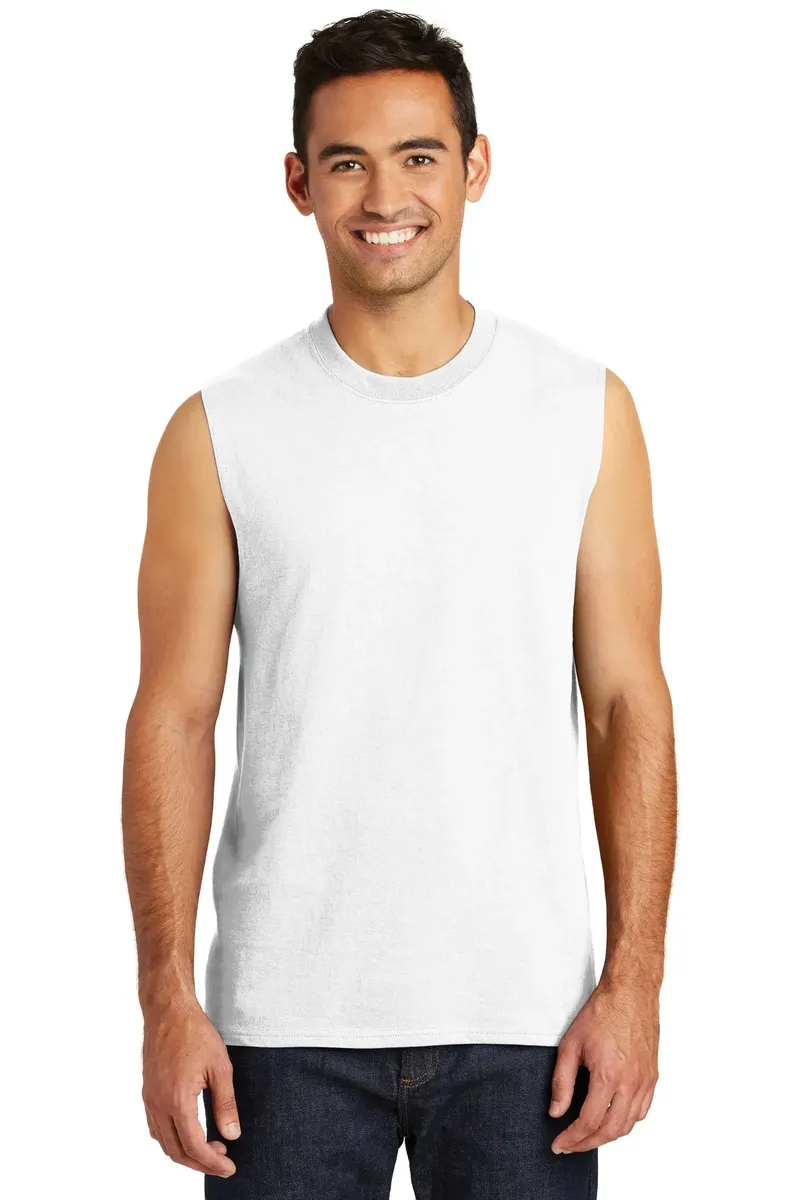 Port & Co Core Cotton Sleeveless Tee. PC54SL - additional view 2