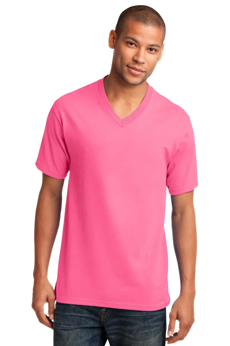 Port & Co Core Cotton V-Neck Tee. PC54V - additional view 12