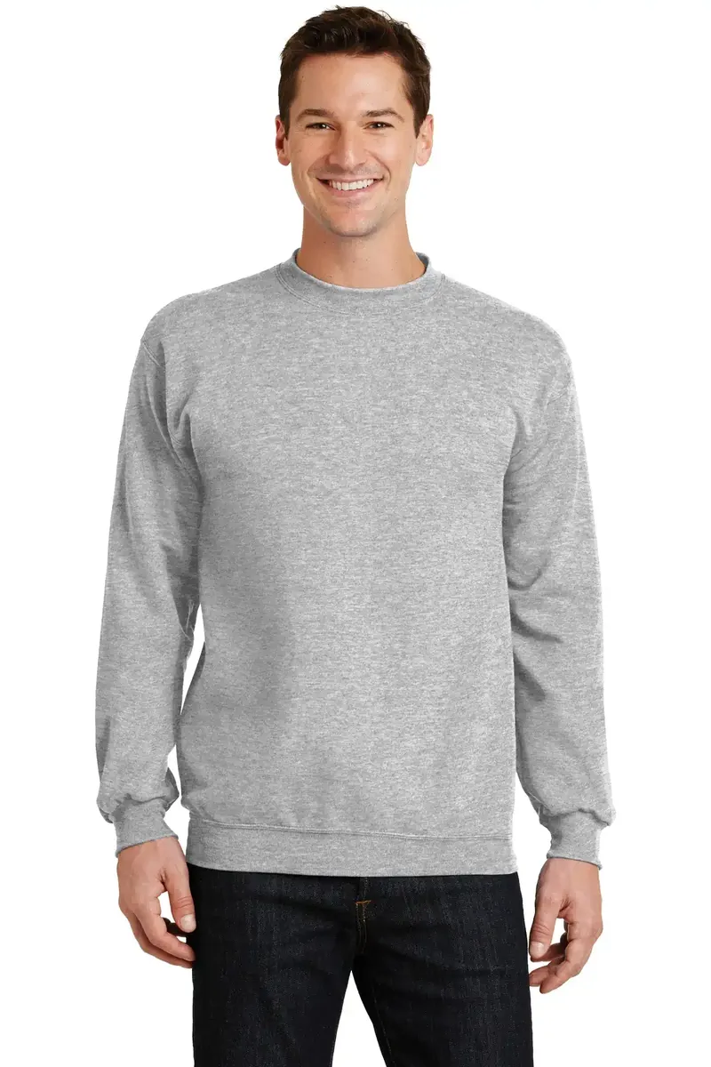 Port & Co Core Fleece Crewneck Sweatshirt. PC78 - additional view 6