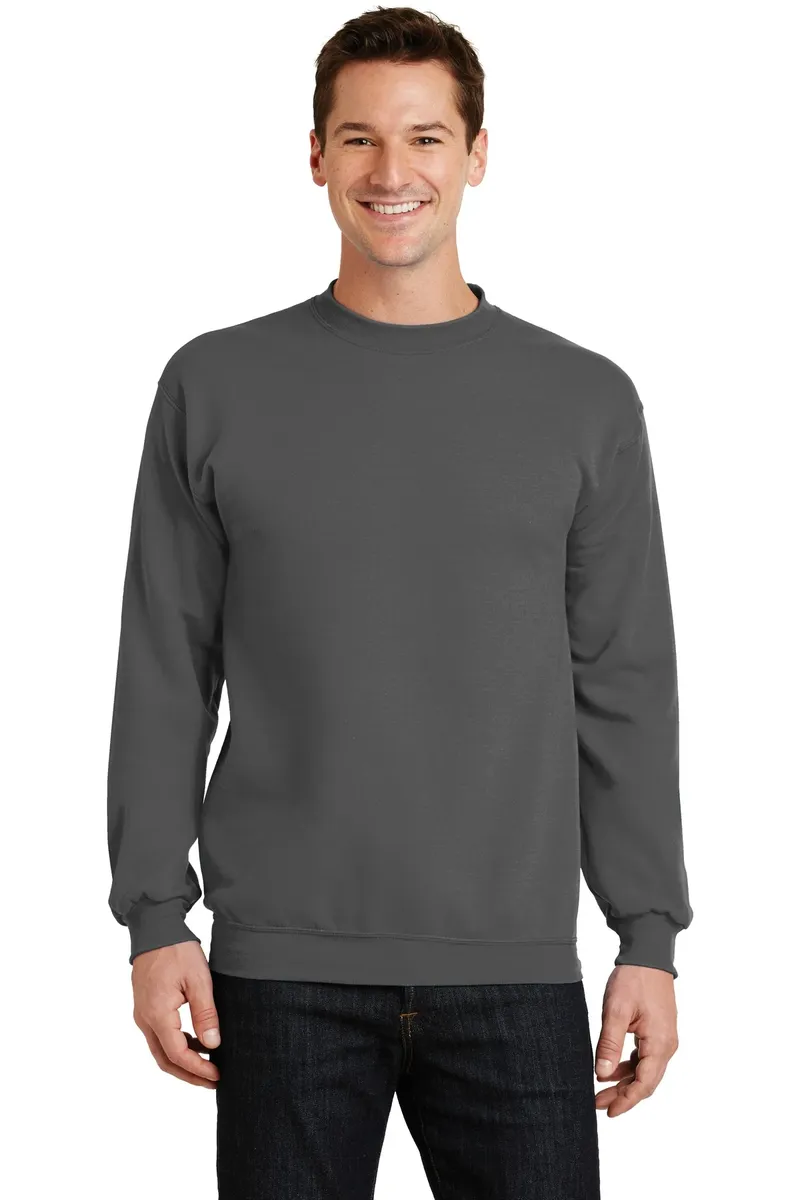 Port & Co Core Fleece Crewneck Sweatshirt. PC78 - additional view 4