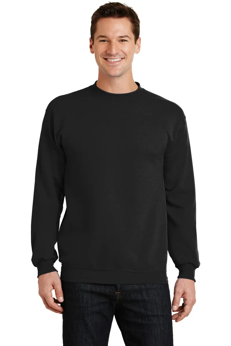 Port & Co Core Fleece Crewneck Sweatshirt. PC78