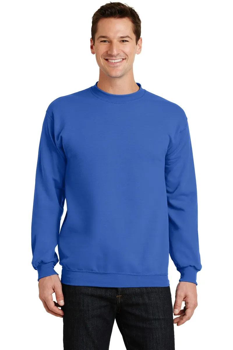Port & Co Core Fleece Crewneck Sweatshirt. PC78 - additional view 7