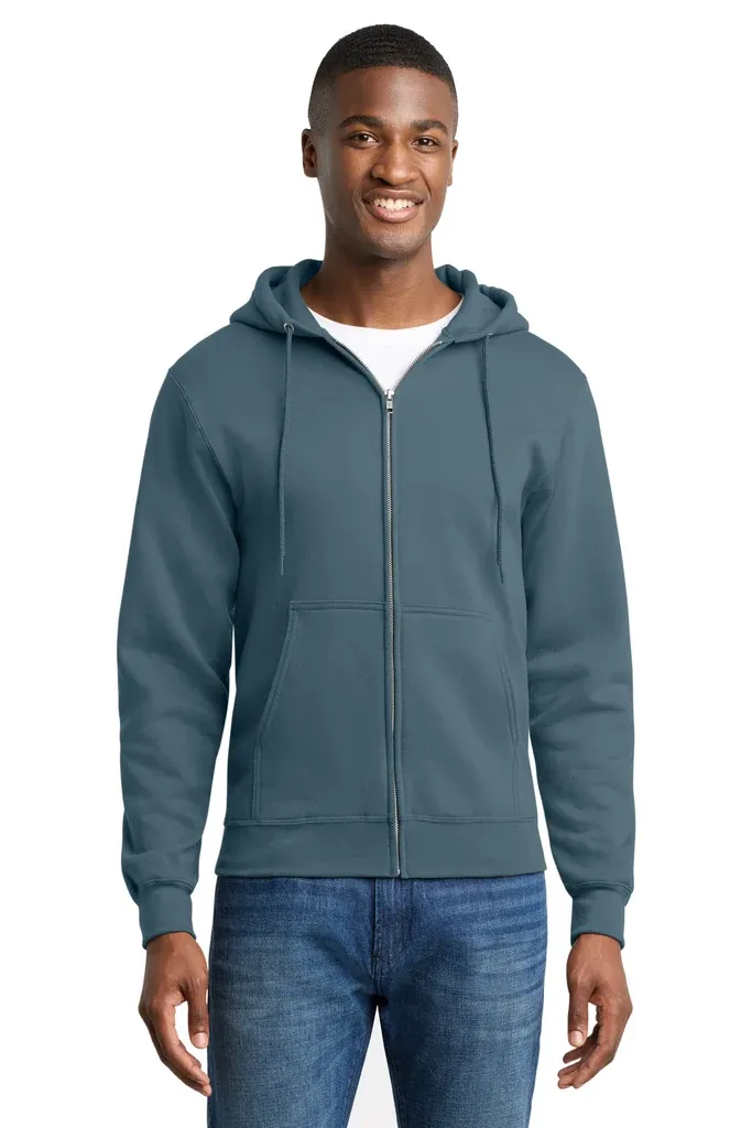 Port & Co Core Fleece Full-Zip Hooded Sweatshirt. PC78ZH - additional view 19
