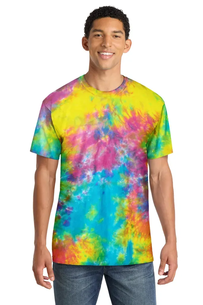 Port & Co Crystal Tie-Dye Tee PC145 - additional view 6
