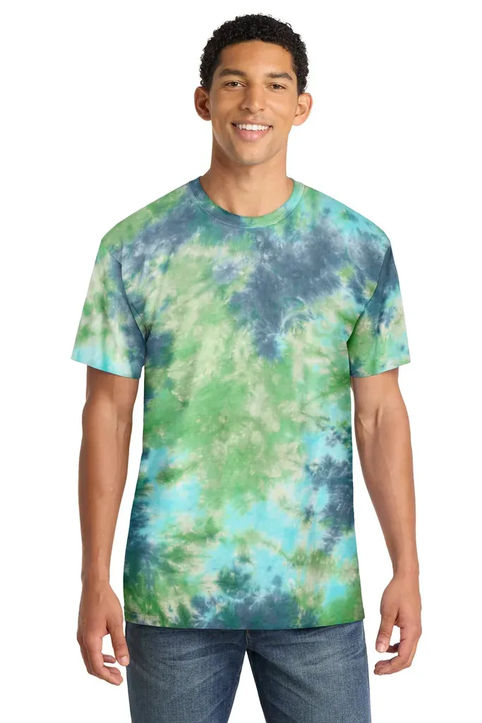Port & Co Crystal Tie-Dye Tee PC145 - additional view 5