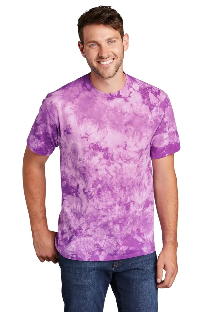 Port & Co Crystal Tie-Dye Tee PC145 - additional view 4