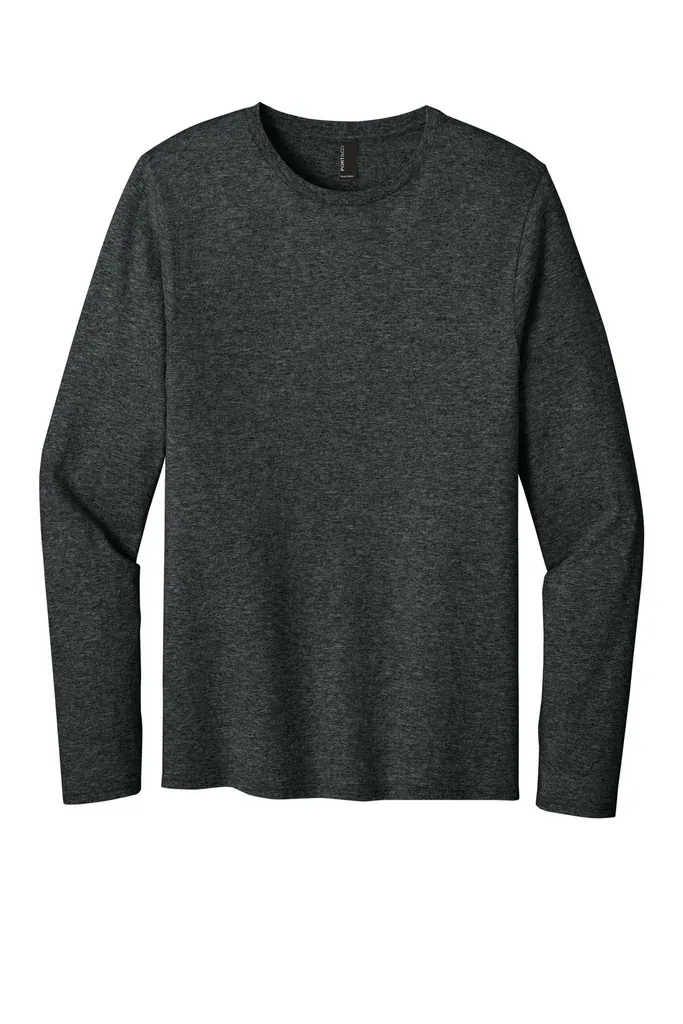 Port & Co Easy Cotton Long Sleeve Tee PC43LS - additional view 7