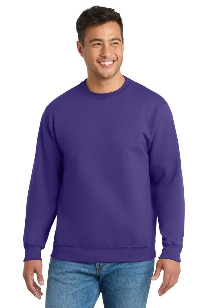Port & Co Essential Fleece Crewneck Sweatshirt.  PC90 - additional view 10