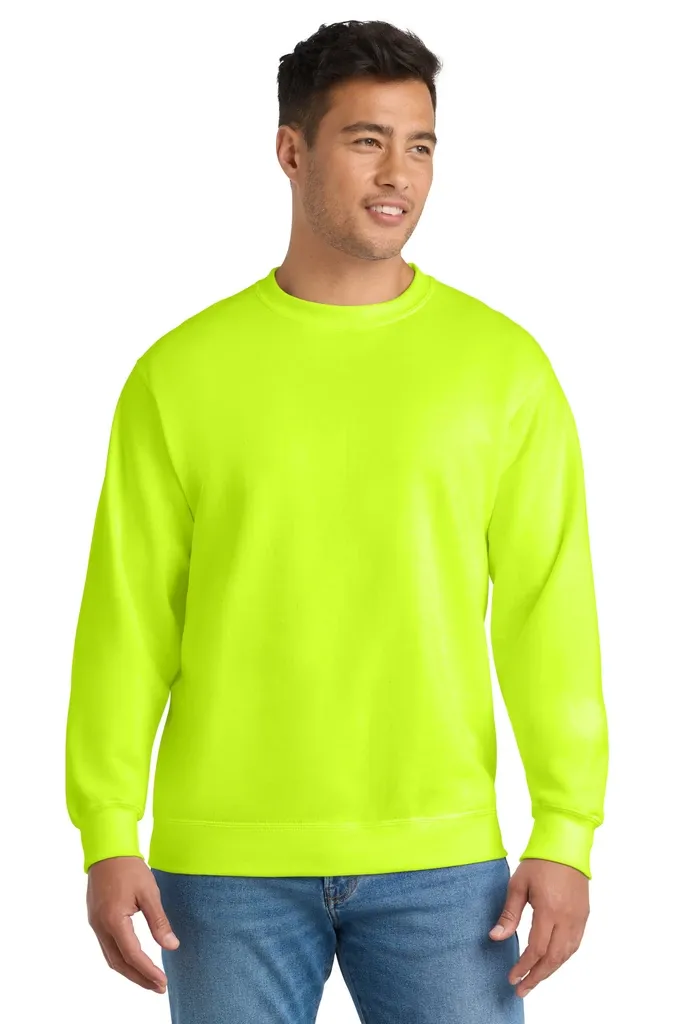 Port & Co Essential Fleece Crewneck Sweatshirt.  PC90 - additional view 9