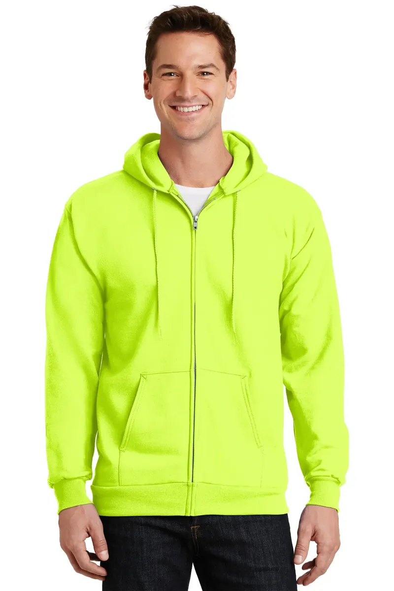 Port & Co Essential Fleece Full-Zip Hooded Sweatshirt.  PC90ZH - additional view 14