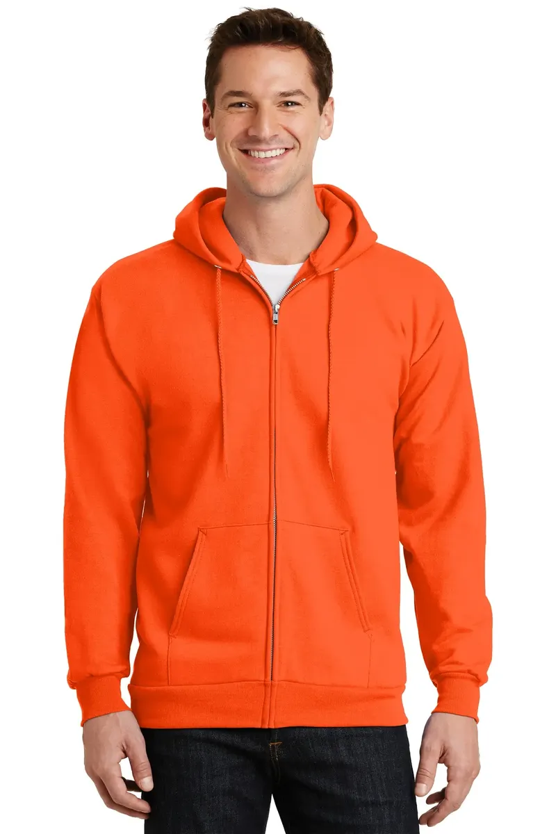 Port & Co Essential Fleece Full-Zip Hooded Sweatshirt.  PC90ZH - additional view 2
