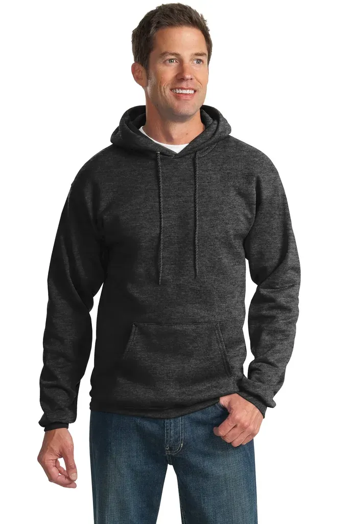 Port & Co Essential Fleece Pullover Hooded Sweatshirt.  PC90H - additional view 1