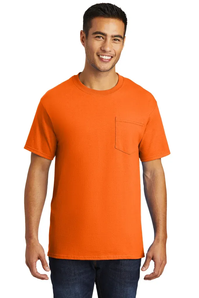 Port & Co Essential Pocket Tee. PC61P - additional view 9