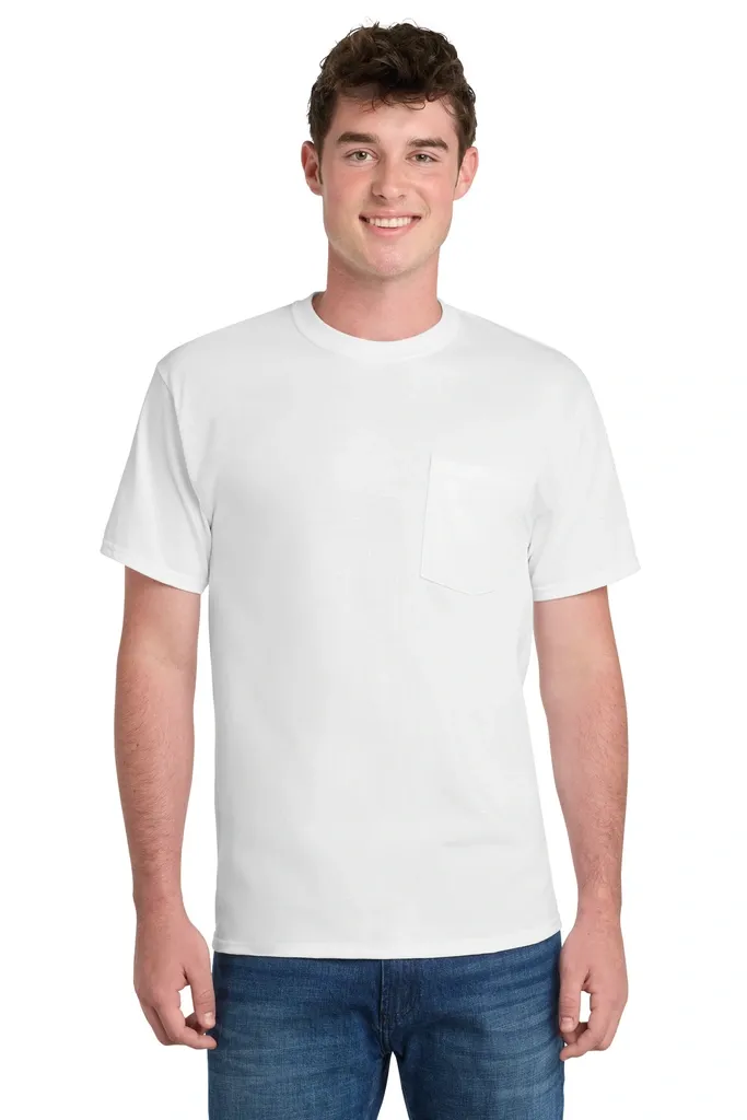 Port & Co Essential Pocket Tee. PC61P - additional view 12