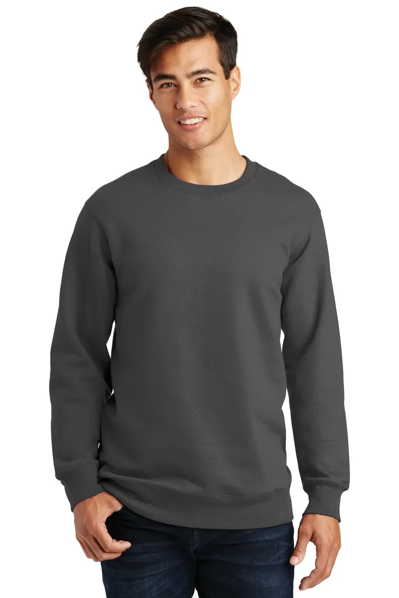 Port & Co Fan Favorite Fleece Crewneck Sweatshirt. PC850 - additional view 4