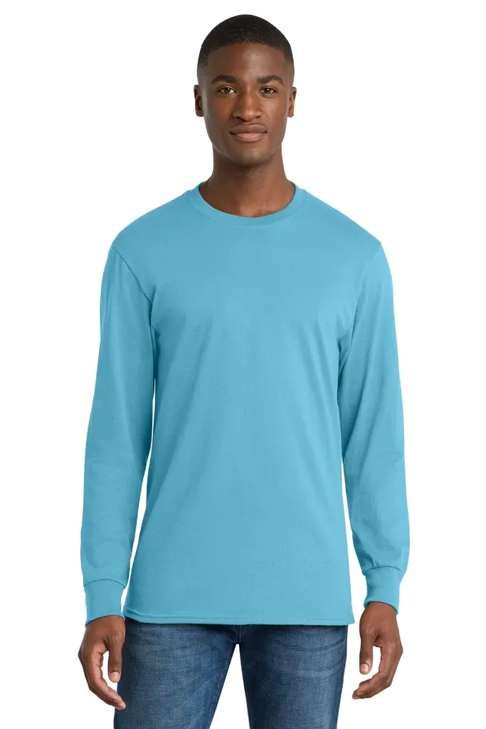 Port & Co Long Sleeve Core Cotton Tee. PC54LS - additional view 23