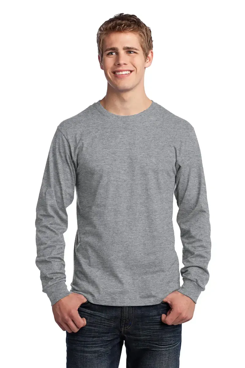 Port & Co Long Sleeve Core Cotton Tee. PC54LS - additional view 18