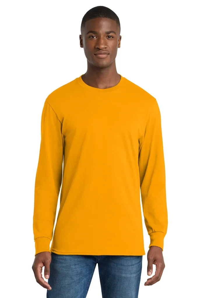 Port & Co Long Sleeve Core Cotton Tee. PC54LS - additional view 11