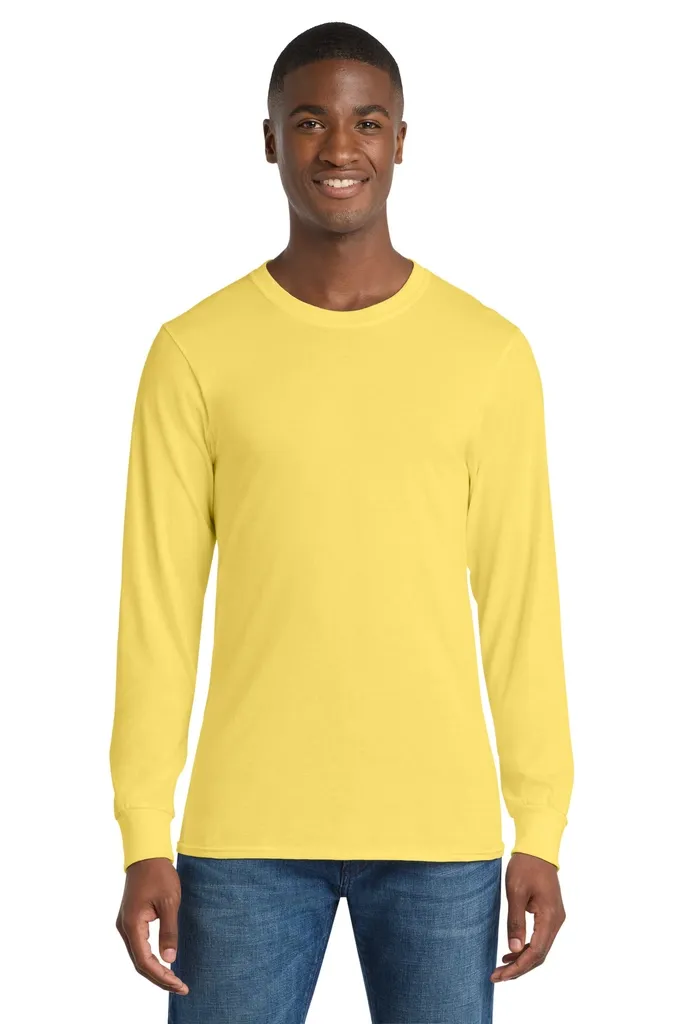 Port & Co Long Sleeve Core Cotton Tee. PC54LS - additional view 17