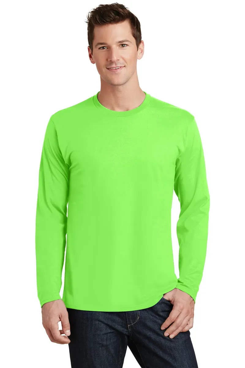Port & Co Long Sleeve Fan Favorite Tee. PC450LS