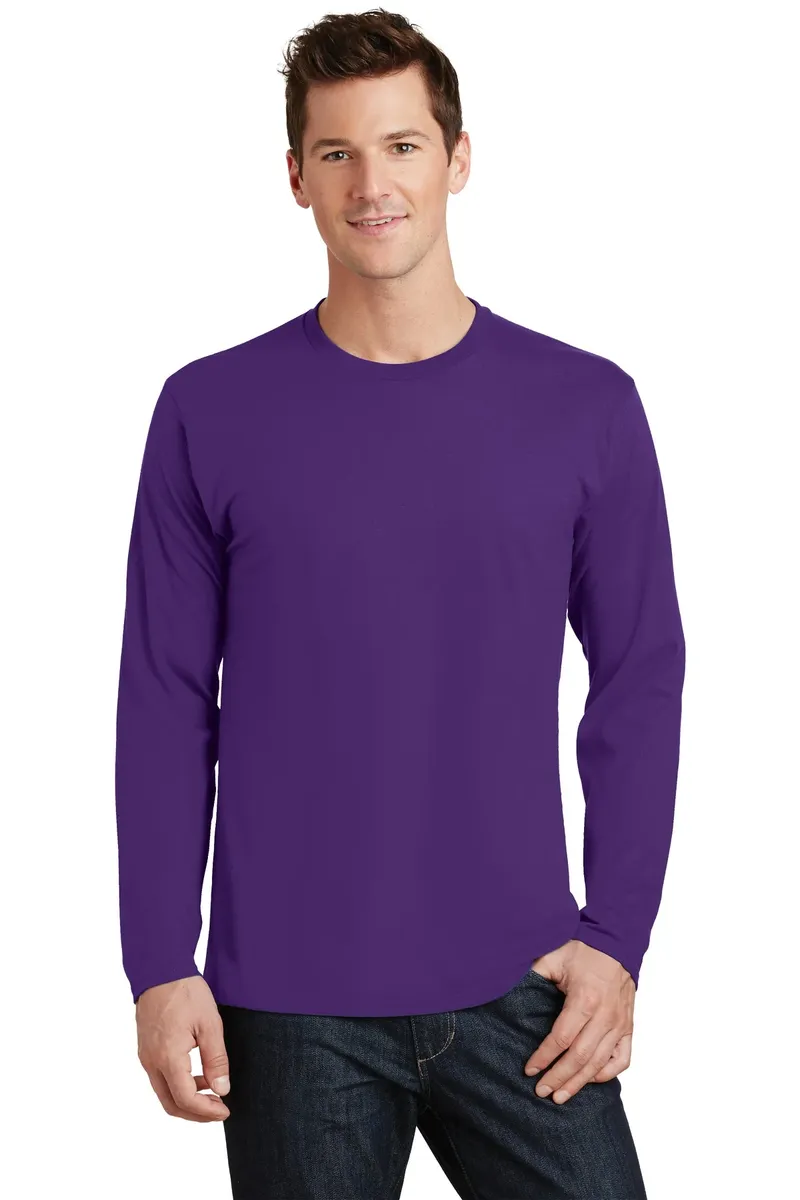Port & Co Long Sleeve Fan Favorite Tee. PC450LS - additional view 4